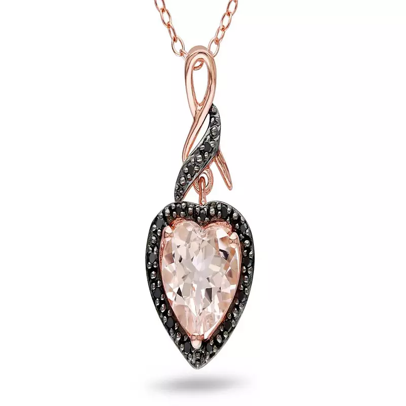 Sterling Silver Pendant Made With Cubic Zirconia