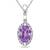 Sterling Silver Pendant Made With Cubic Zirconia