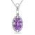 Sterling Silver Pendant Made With Cubic Zirconia