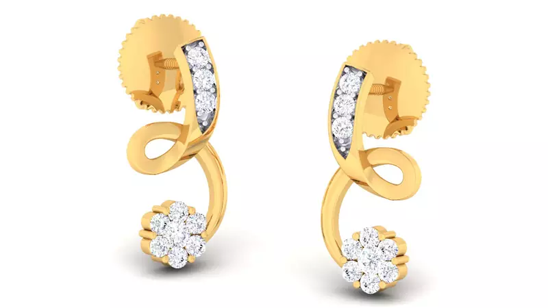 Sterling Silver Mayuri Earrin