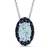 Sterling Silver Pendant Made With Cubic Zirconia