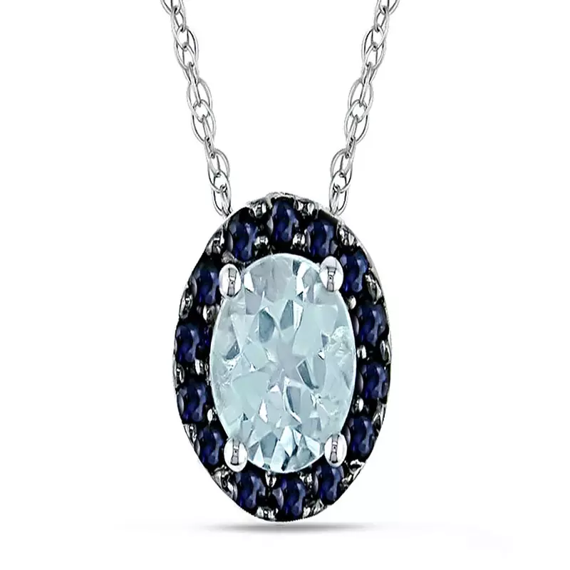 Sterling Silver Pendant Made With Cubic Zirconia