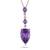 Sterling Silver Pendant Made With Cubic Zirconia