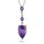 Sterling Silver Pendant Made With Cubic Zirconia