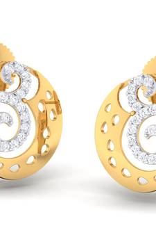 Sterling Silver Divya Earrin