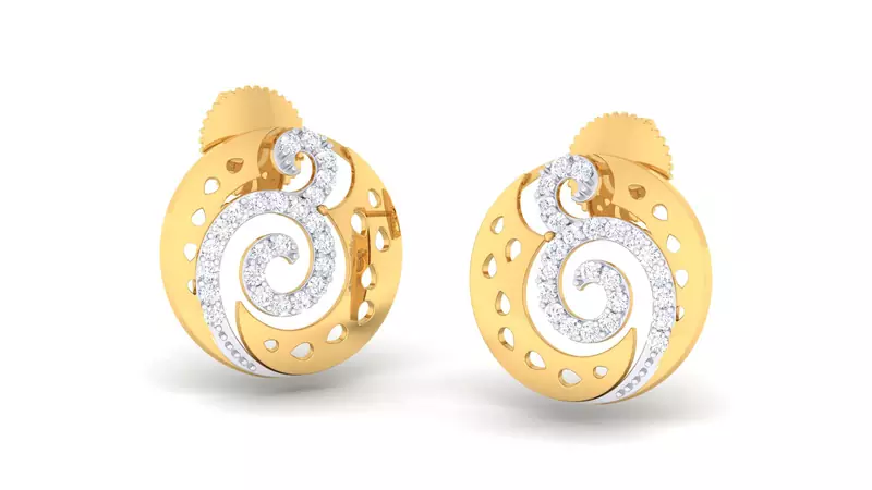 Sterling Silver Divya Earrin