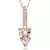 Sterling Silver Pendant Made With Cubic Zirconia