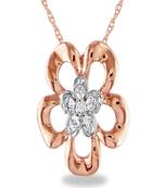 Sterling Silver Pendant Made With Cubic Zirconia