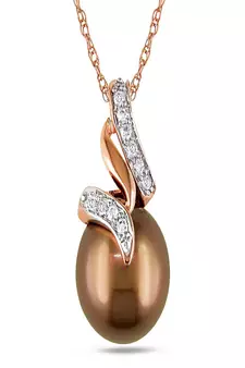Sterling Silver Pendant Made With Cubic Zirconia