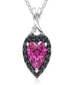 Sterling Silver Pendant Made With Cubic Zirconia