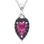 Sterling Silver Pendant Made With Cubic Zirconia