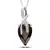 Sterling Silver Pendant Made With Cubic Zirconia