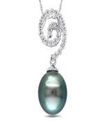 Sterling Silver Pendant Made With Cubic Zirconia