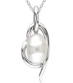 Sterling Silver Pendant Made With Cubic Zirconia