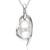 Sterling Silver Pendant Made With Cubic Zirconia