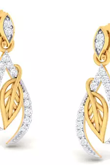Sterling Silver Prutha Earrin