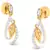 Sterling Silver Prutha Earrin