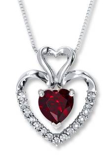 Sterling Silver Pendant Made With Cubic Zirconia