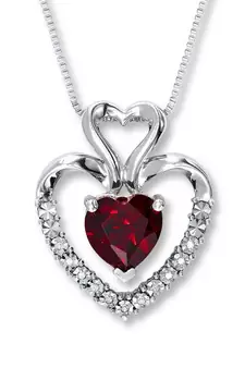 Sterling Silver Pendant Made With Cubic Zirconia