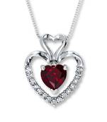 Sterling Silver Pendant Made With Cubic Zirconia