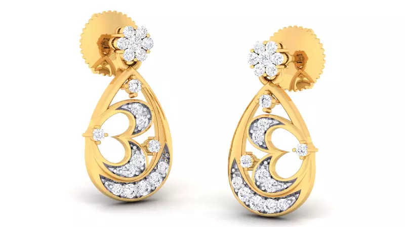 Sterling Silver Purvi Earrin