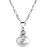 Sterling Silver Pendant Made With Cubic Zirconia