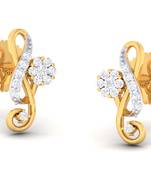 Sterling Silver Lata Earrin