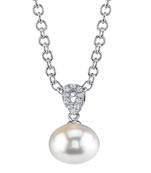 Sterling Silver Pendant Made With Cubic Zirconia