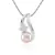 Sterling Silver Pendant Made With Cubic Zirconia