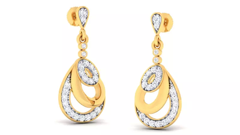 Sterling Silver Samruddhi Earrin