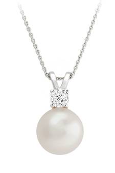 Sterling Silver Pendant Made With Cubic Zirconia