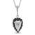 Sterling Silver Pendant Made With Cubic Zirconia