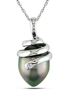 Sterling Silver Pendant Made With Cubic Zirconia