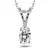 Sterling Silver Pendant Made With Cubic Zirconia