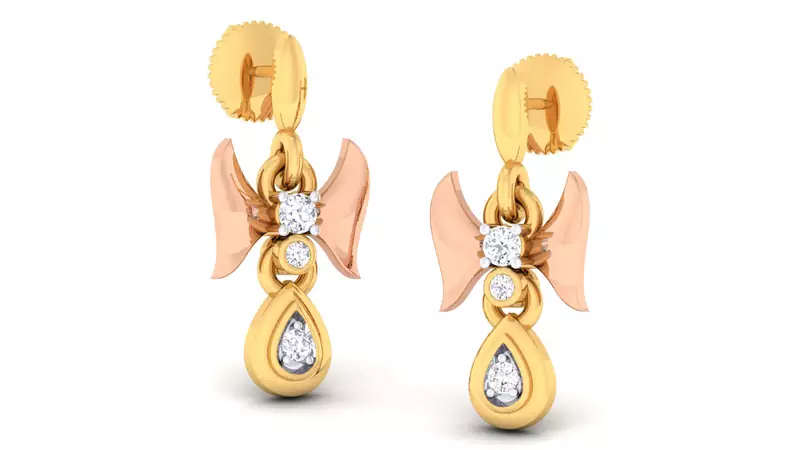 Sterling Silver Divya Earrin