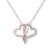 Sterling Silver Pendant Made With Cubic Zirconia