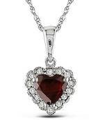 Sterling Silver Pendant Made With Cubic Zirconia