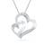 Sterling Silver Pendant Made With Cubic Zirconia