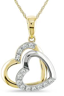 Sterling Silver Pendant Made With Cubic Zirconia