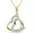 Sterling Silver Pendant Made With Cubic Zirconia