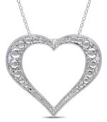 Sterling Silver Pendant Made With Cubic Zirconia