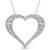 Sterling Silver Pendant Made With Cubic Zirconia