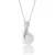 Sterling Silver Pendant Made With Cubic Zirconia