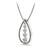 Sterling Silver Pendant Made With Cubic Zirconia
