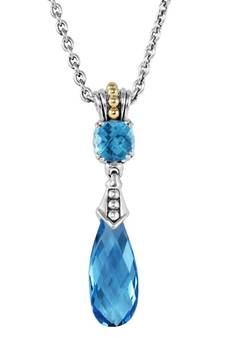 Sterling Silver Pendant Made With Cubic Zirconia