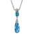 Sterling Silver Pendant Made With Cubic Zirconia