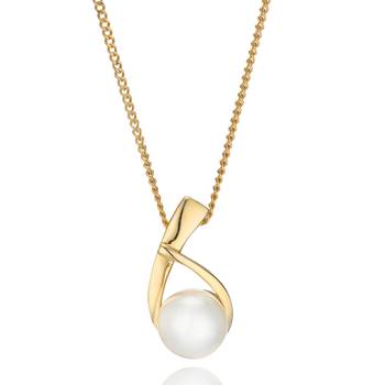 Sterling Silver Pendant Made With Cubic Zirconia 1
