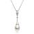Sterling Silver Pendant Made With Cubic Zirconia