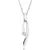 Sterling Silver Pendant Made With Cubic Zirconia