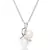 Sterling Silver Pendant Made With Cubic Zirconia
